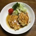 zunzun☆'s cooksnap of when they made 簡単！おからハンバーグ和風おからパウダー.