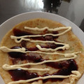 macaron627's cooksnap of when they made とろうま♪　たこ焼き粉でお好み焼き.