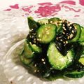 陽チン's cooksnap of when they made キュウリとワカメのちょい辛☆酢の物.