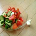 ちゃんと's cooksnap of when they made トマトときゅうりのサラダ.