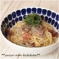 surirera's cooksnap of when they made 梅シラスパスタ.