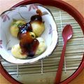 子供3人います's cooksnap of when they made かぼちゃのお月見団子.