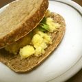 てる坊's cooksnap of when they made スイートポテタマサンド.