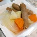 noglin's cooksnap of when they made 簡単！ウインナーポトフ♪.