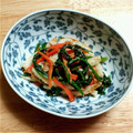 ゆみよこ's cooksnap of when they made ｢ほうれんそうとちくわと人参のおひたし｣.
