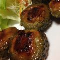 erimama＊'s cooksnap of when they made ゴーヤの肉詰めバーグ♪.