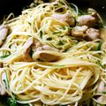 らべたん's cooksnap of when they made マヨネーズでコクウマ!! 味噌マヨパスタ.