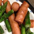 せつせつせつ's cooksnap of when they made クレソルだけ★アスパラとウインナー炒め.