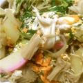 ヒイロライキ's cooksnap of when they made かまぼこ入り玉子丼（木の葉丼？）.