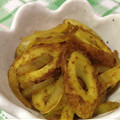 Happy1826's cooksnap of when they made ちくわとたまねぎのカレー粉炒め♪.