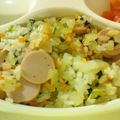 athenaeum's cooksnap of when they made 手軽におさかなチャーハン☆幼児食にも.