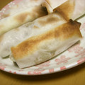 haruku221's cooksnap of when they made さんまのかば焼きとチーズの焼き春巻き.