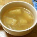 ＊みぃ子㌔＊'s cooksnap of when they made 豆腐とうす揚げの和風コンソメスープ☆.