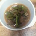 gorori9's cooksnap of when they made 鶏レバーとゴーヤの煮物.