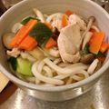 happyxs's cooksnap of when they made 寒い日に！うちの鍋焼きうどん☆.