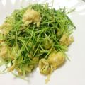 テンちゃん♪'s cooksnap of when they made 豆苗玉子炒め.
