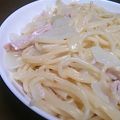 ぎぃ子's cooksnap of when they made 炊飯器で❀かぼちゃの和風スパゲッティー.