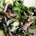ち〜ぼ〜's cooksnap of when they made カニとわかめ＆きゅうりの酢の物.