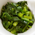 もびぃ's cooksnap of when they made 簡単おつまみ☆つるむらさきのお浸し.