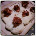 やまたす's cooksnap of when they made 鱧の湯引き 特製梅肉ソース.