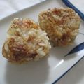 miyuki12's cooksnap of when they made 味噌とかつお節で☆ゴマゴマ焼きおにぎり☆.