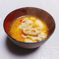 めみたん☆'s cooksnap of when they made 冷え性さんの体を温めるお味噌汁♬.