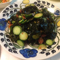 ふなここ's cooksnap of when they made ワカメとキムチのちょいスィートな和えもの.