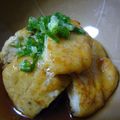 まめはん's cooksnap of when they made 豆腐と白身魚のふんわり天 きのこあんかけ.