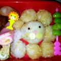 mai10200's cooksnap of when they made ポンデらいおんくんのキャラ弁★.