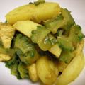 musya's cooksnap of when they made 鶏肉とゴーヤのカレー炒め.