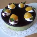コロコロうさぎ's cooksnap of when they made * 和風スイーツ ❤ 抹茶チーズケーキ♪.