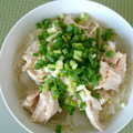 ryokohaku's cooksnap of when they made ◎柚子胡椒風味♪冷やし蒸し鶏のそうめん.