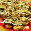 ★Ayako's cooksnap of when they made 大阪の外はカリッ！なかはトロのたこ焼き.