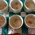 ももが大好き☆ぱく's cooksnap of when they made ピンクの花咲く茶碗蒸し.