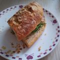 yume_na's cooksnap of when they made subway風☆ﾊﾆｰｵｰﾂ サンド.