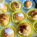 藤原花巻's cooksnap of when they made 可愛い！シュークリーム♪レンジで簡単！.