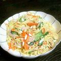 ぷんﾁｬﾝ's cooksnap of when they made 野菜たっぷり♪とろりん♪パスタサラダ.