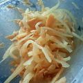 ちんこた's cooksnap of when they made 皮だからこそ美味い☆ハニー大根サラダ♪.