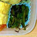 まぁまぁmama's cooksnap of when they made 簡単！ お弁当に！ピーマンの塩昆布和え.