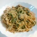 さよりぃぬ's cooksnap of when they made 豚肉とニラもやし炒め.