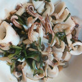 さいピ's cooksnap of when they made イカと長芋のネギ炒め.