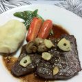 じぐまつ's cooksnap of when they made ステーキ割烹直伝☆ステーキの焼き方.
