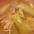 nososon's cooksnap of when they made 鶏肉and春雨スープ.