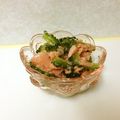 komutatata's cooksnap of when they made 簡単☆美味しい☆ゴーヤ＆焼さけあらほぐし.