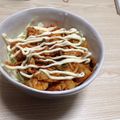 ちゃちゃまる◉'s cooksnap of when they made 簡単☆豚キムチ丼.