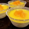 くみるん☆'s cooksnap of when they made ヨーグルトババロア☆みかんソース.