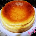 萌香chamu's cooksnap of when they made スフレチーズケーキ.