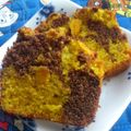 ユノ★メティス's cooksnap of when they made カボチャマーブルケーキ✽ｺｰﾋｰ風味.