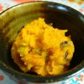 ジョンリークッカー's cooksnap of when they made 冷凍かぼちゃ*レンジで*かぼちゃサラダ.