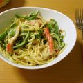 もんしゅしゅ's cooksnap of when they made 和えるだけ❀梅チーズクリームパスタ.